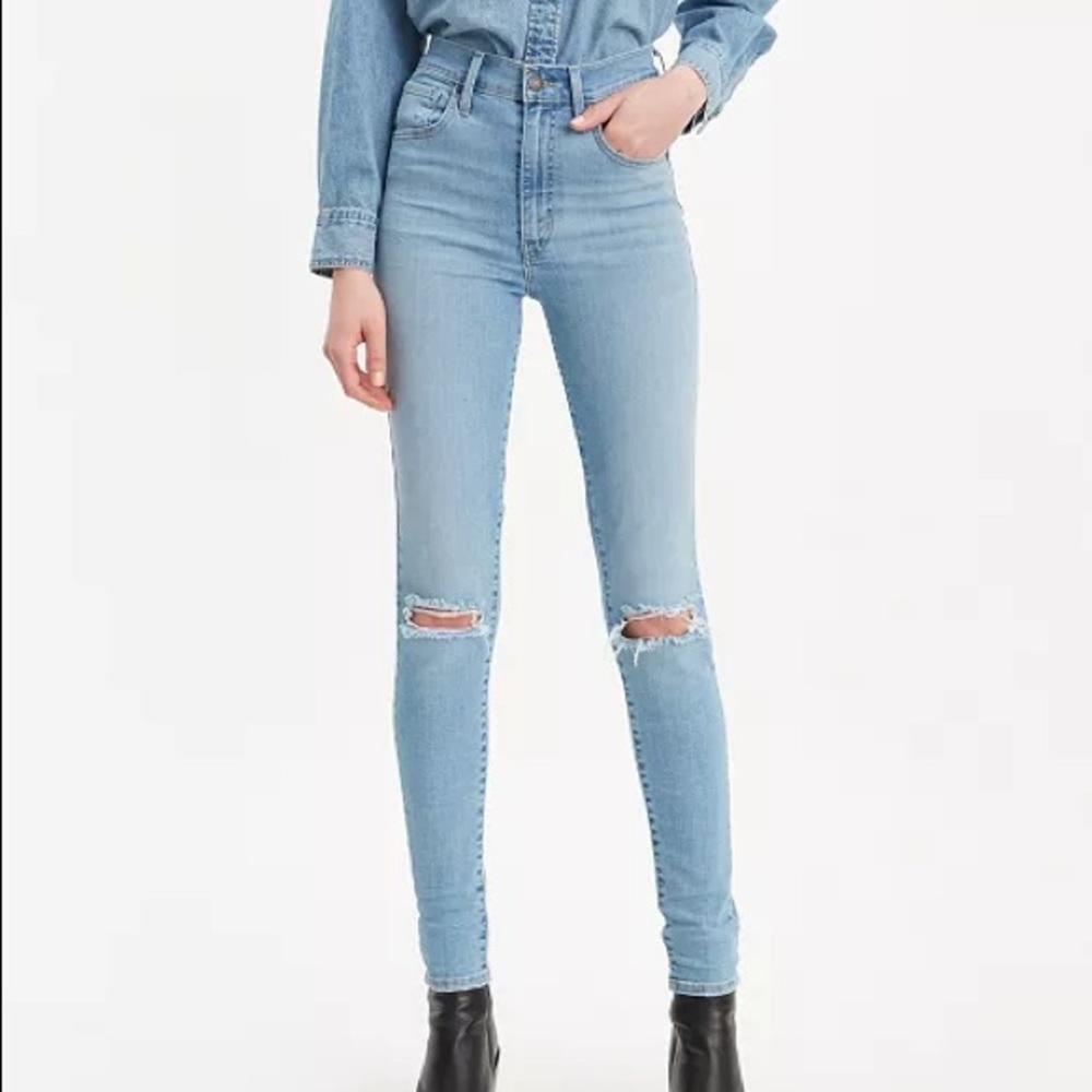 Levis Mile High Super Skinny Jeans